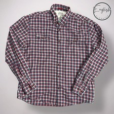 Barbour International Steve McQueen Mal Camicia a Quadri Uomo Large 