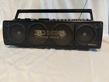 Radio hitachi vintage boombox - vintage,