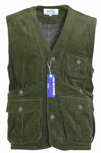 Gilet uomo multitasche giacca