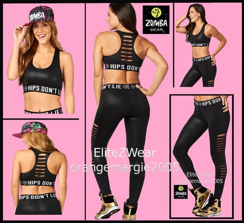 Zumba slashed long leggings - long,