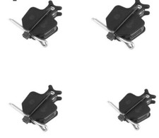 2 Coppie PASTIGLIE Organiche Freni Twins DA8 DA7 DA6 ATX730 FORMULA ORO K18 K24