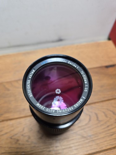 Vivitar series 210 mm - series, 70-210