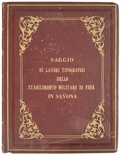 Saggio lavori tipografici - saggio,