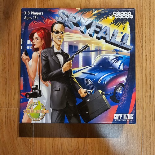 Spyfall board game complete - board,