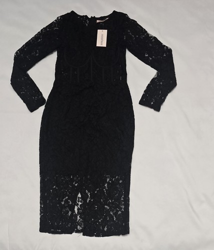 Abito midi jaded - midi, nero