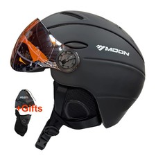Casco sci semicoperto sagomato