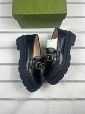 Gucci brushed leather loafer