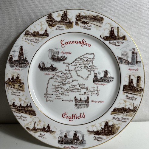Mining plate lancashire - plate,