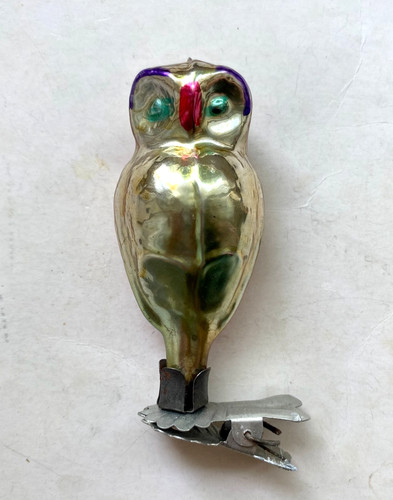 Clip owl vintage christmas - owl,,