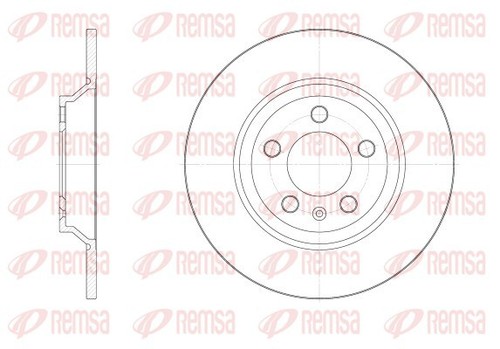 Remsa disco freno - disco,