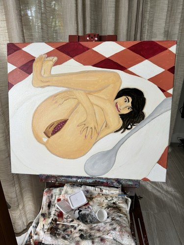 Catdaddydollars quadro olio - catdaddydollars,