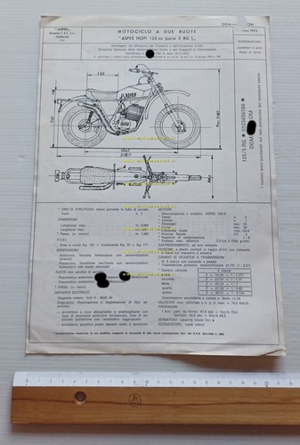 Aspes hopi 125 - 125, 1973
