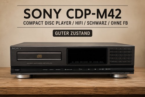 Sony cdp m42 lettore compact - sony, "cdp-m42"