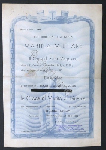Wwii marina militare - -,