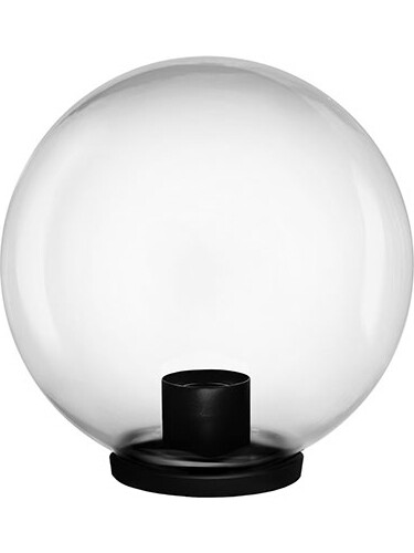 Lampione globo trasparente - globo, cm