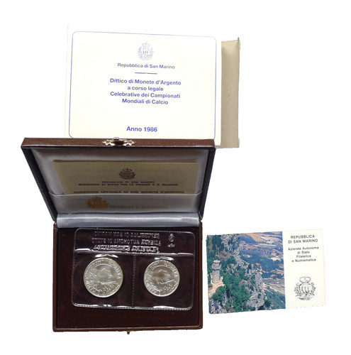 Monete argento san marino - monete,