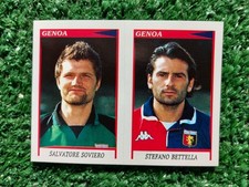 FIGURINA CALCIATORI PANINI 1998/99 GENOA N°504 SOVIERO BETTELLA ALBUM 1999 ⚽️