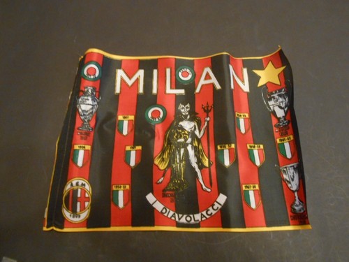 Bandierina milan anni 70 - bandierina,