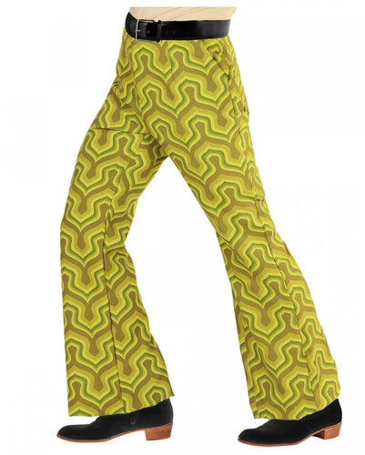 Pantaloni zampa uomo - a,