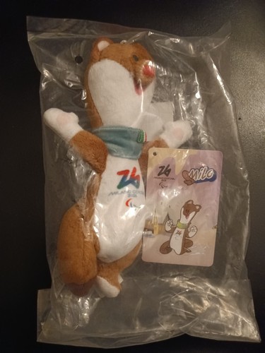Peluche mascotte paralimpiadi - peluche,