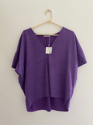 Top zara collection viola - top, boxy