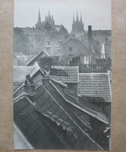 Vecchia foto dai tetti erfurt - foto,