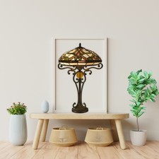 Lampada da tavolo artigianale