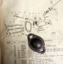 FIAT 500 C TOPOLINO TAPPO PER MOLLA PERNO DEL CAMBIO MARCE (293)
