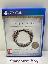 THE ELDER SCROLLS ONLINE TAMRIEL UNLIMITED - SONY PS4 - USATO FUNZIONANTE PAL