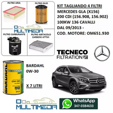 KIT TAGLIANDO 4 FILTRI OLIO