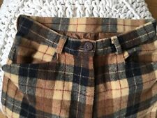 pantaloni bambino misto lana quadri tartan