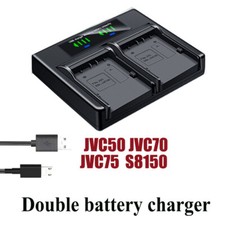 Caricabatteria doppio per JVC