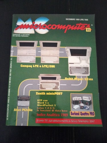 1989 rivista microcomputer - 1989,