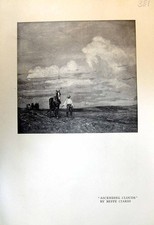 Vecchia Stampa Nuvole