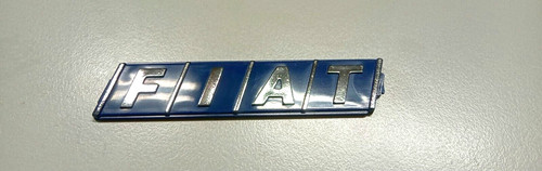 Sigla scritta fiat - sigla, posteriore