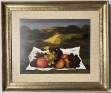 Quadro ad olio su tela di Romolo Trivelloni 35x46cm in cornice