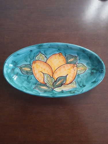 Piatto ovale ceramica - piatto,