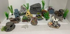 Lotto decorazioni acquario