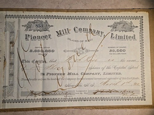 1900 pioneer mill company - pioneer,