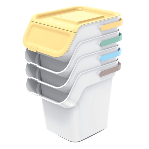 Set contenitori per rifiuti - set,