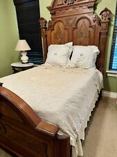 Copriletto vintage fatto a