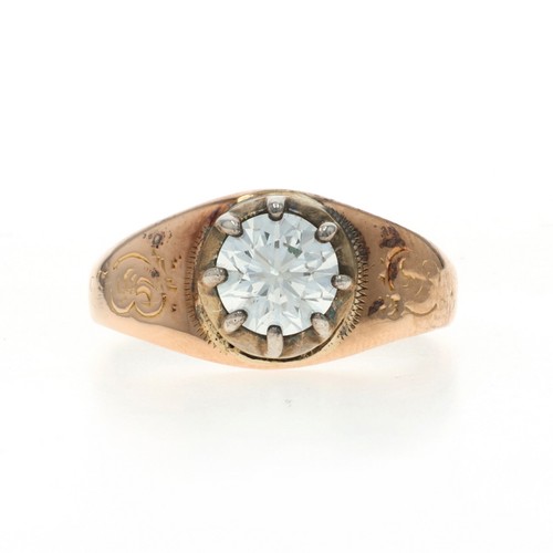 Oro giallo diamante solitario - oro,