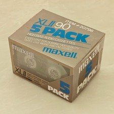 5 audiocassette Maxell XLII 90