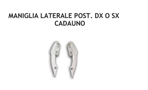 Coppia maniglia laterale - coppia,
