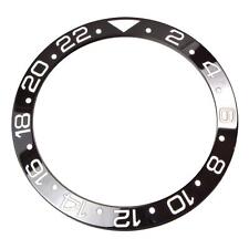 Lunetta in ceramica nera