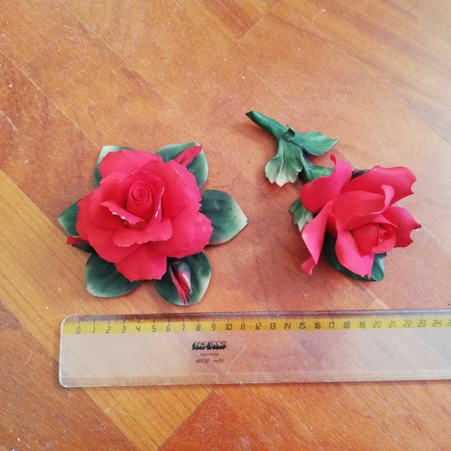 Ceramica capodimonte rose - ceramica, #