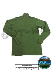 Maglia Lupetto sottogiacca invernale zip corta  Esercito militare Inglese usato