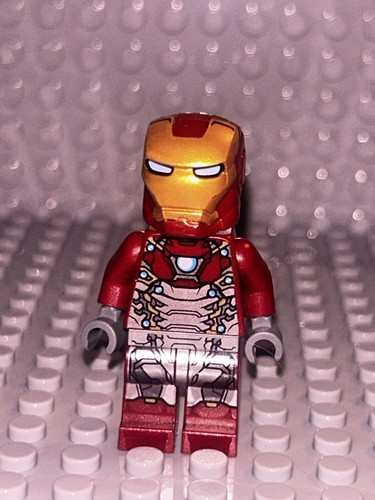 Lego iron man minifigure mark - iron,