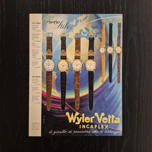 1959 wyler vetta incaflex - wyler,