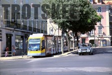 35mm Slide PORTUGAL Lisbon Lisboa Tram Strassenbahn 501 2002 Portuguese Original